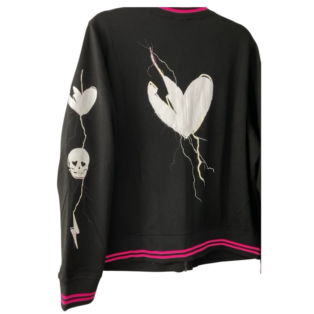 🦄 Torrid LoveSick 🖤 Skull Jacket Sz 3X (22-24) P:29" L:27”🚨FINAL OFFER🚨 - Picture 3 of 6